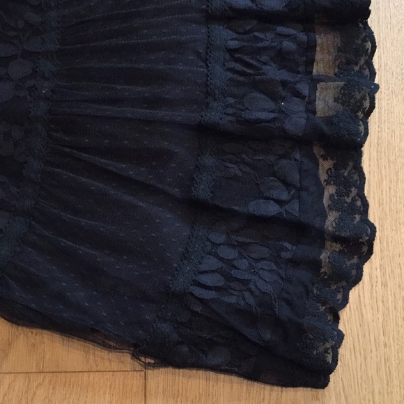 Banana Black Lace Dress - Picture 6 of 11